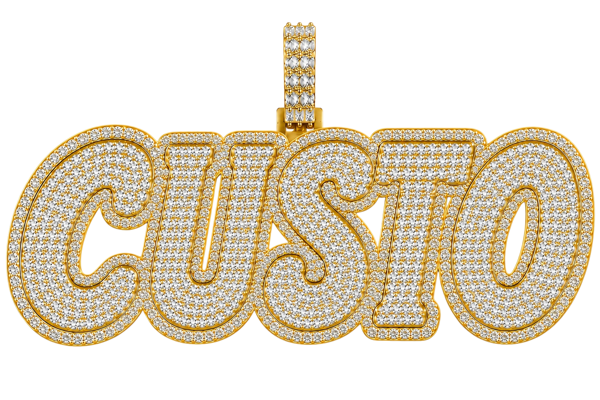 Custom Iced out pendant