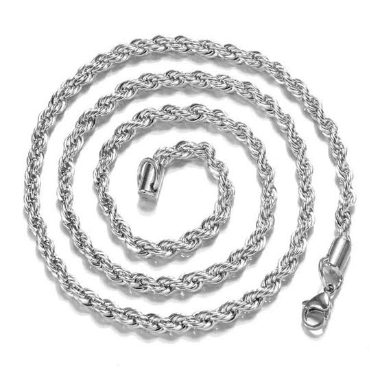 Rope Chain Sterling Silver