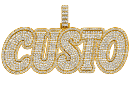 Custom Iced out pendant