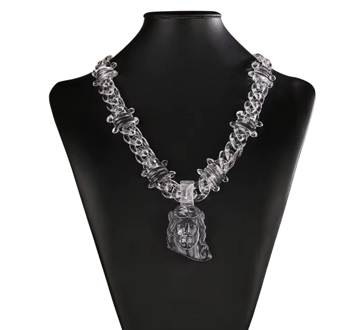 Jesus Head glassy chain