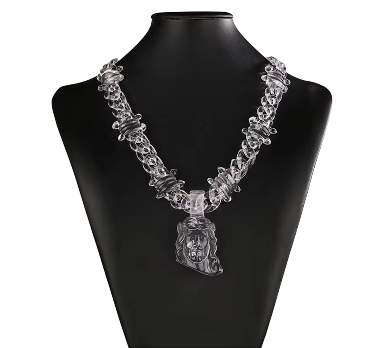 Jesus Head glassy chain