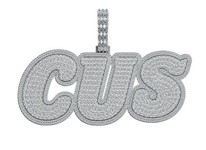 Custom Iced out pendant