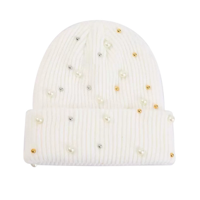 Glassy Pearl beanie