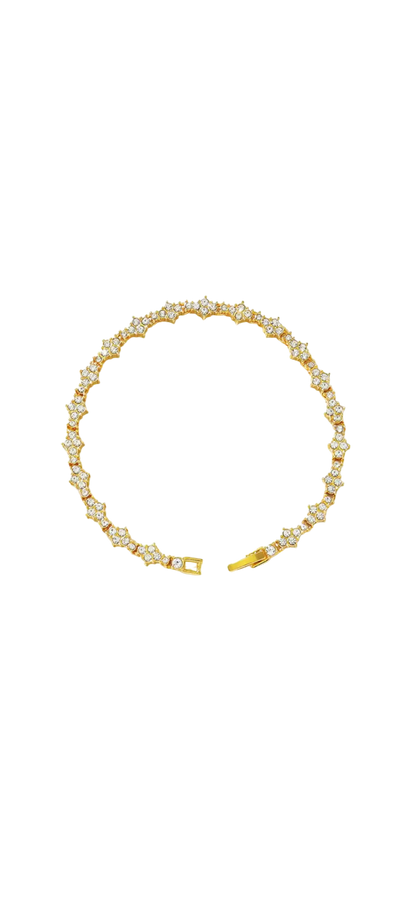 Glassy Iced out Bracelet