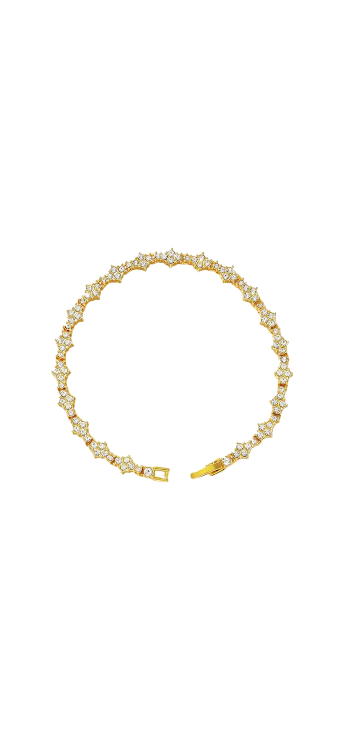 Glassy Iced out Bracelet