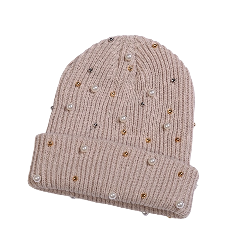 Glassy Pearl beanie