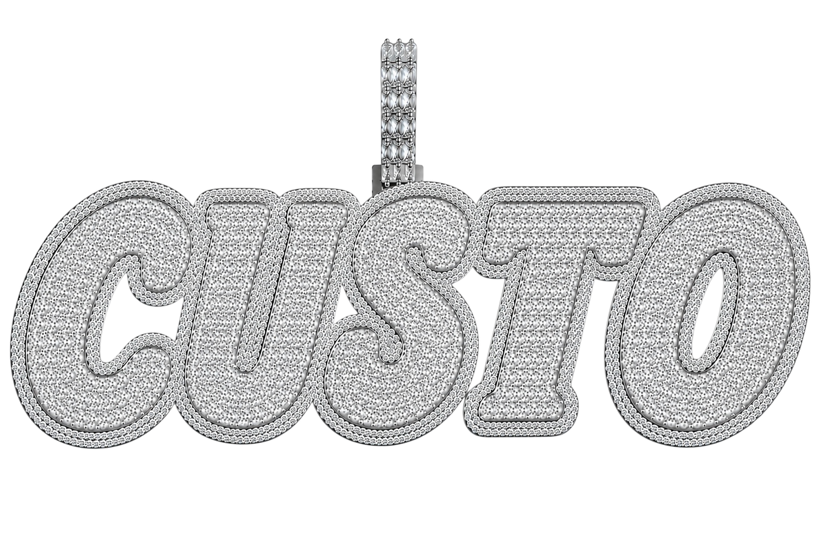 Custom Iced out pendant