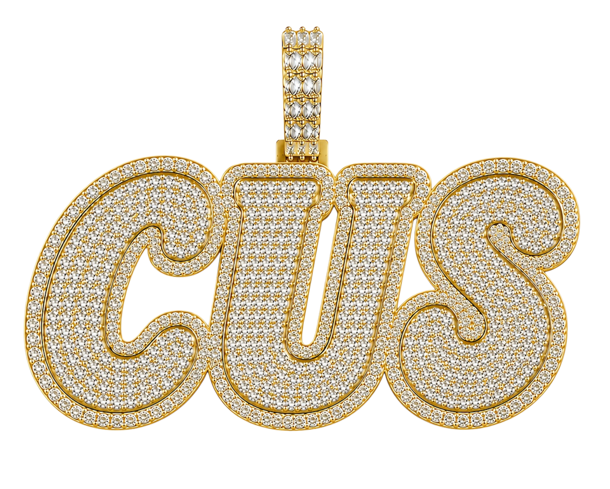 Custom Iced out pendant