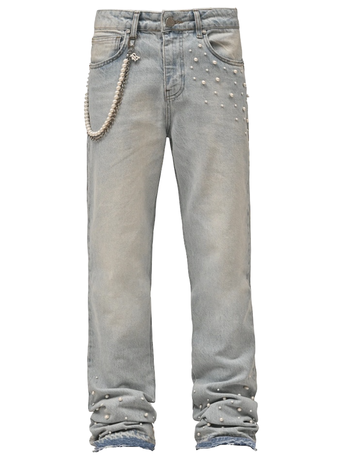 Glassy Pearl Denim