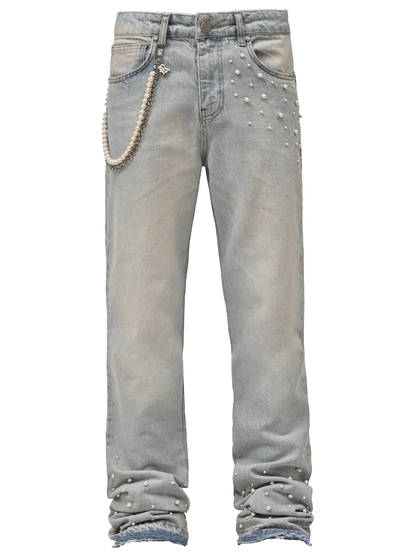 Glassy Pearl Denim