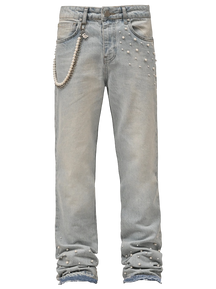 Glassy Pearl Denim