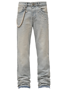 Glassy Pearl Denim