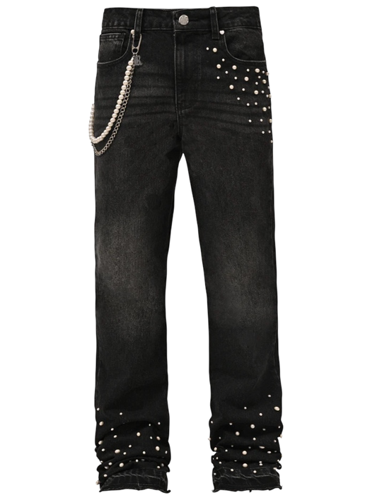 Glassy Pearl Denim