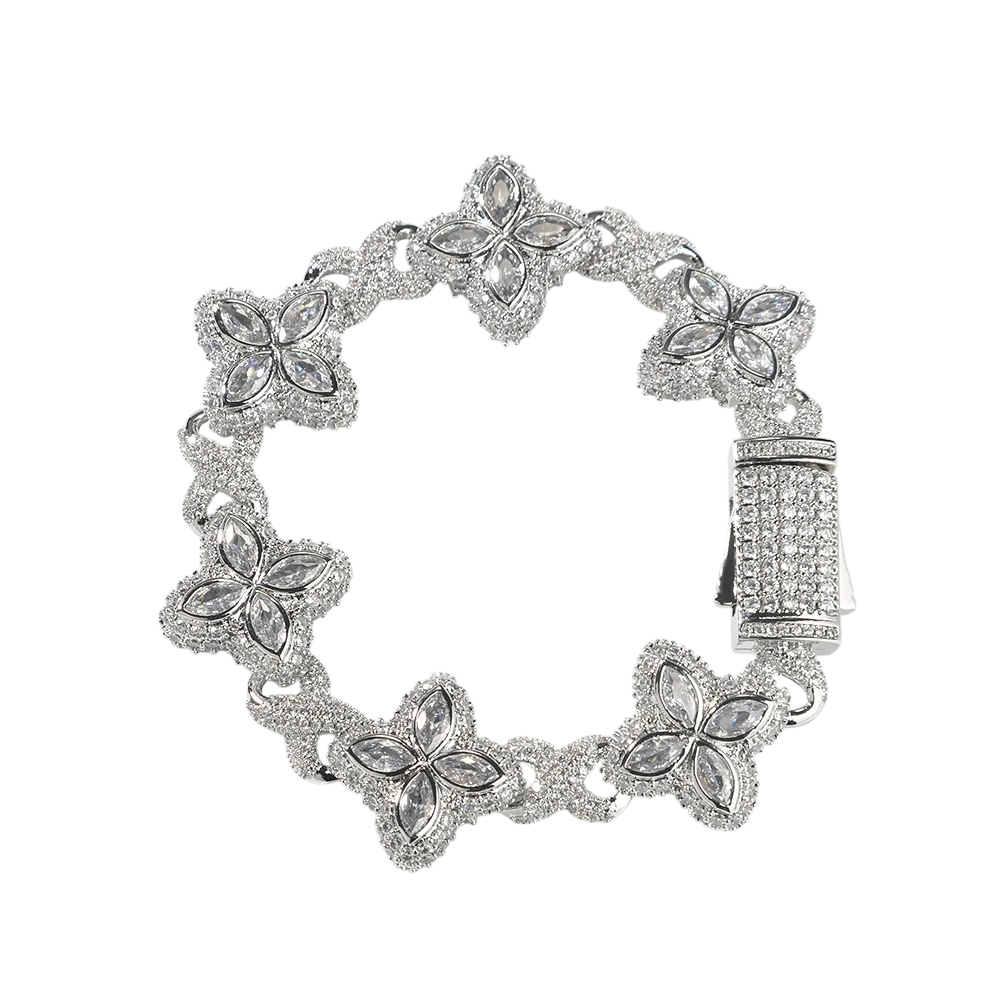 Crystal Blossom Iced Glassy