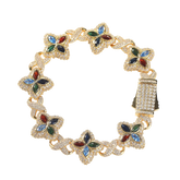Multicolor Iced Glassy