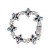 Multi Blossom Iced Glassy